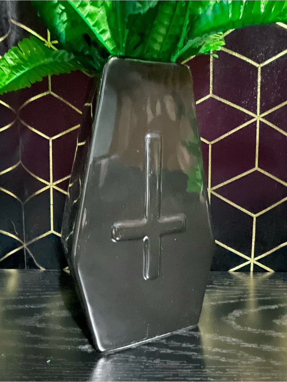 Killstar Large Coffin Vase - Picture 5 of 7
